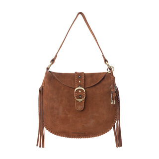 Myra Yellowstone Westbrook Suede Leather Bag in Amber Dusk, Myra USA - A Blissfully Beautiful Boutique