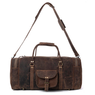 Myra Redmont Leather Traveller Bag in Dark Mahogany, Myra USA - A Blissfully Beautiful Boutique