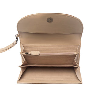 Myra Stoneflower Hairon Leather Women's Wallet in Onyx Pearl, Myra USA - A Blissfully Beautiful Boutique