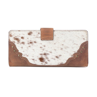 Myra Cedarbar Hairon Leather Women’s Wallet in Honey Drift, Myra USA - A Blissfully Beautiful Boutique