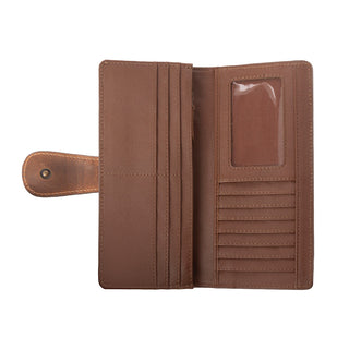 Myra Cedarbar Hairon Leather Women’s Wallet in Honey Drift, Myra USA - A Blissfully Beautiful Boutique