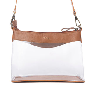 Myra Rodeo Frontier Clear Bag in Bridle Biscuit, Myra USA - A Blissfully Beautiful Boutique