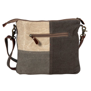 Myra Seeds of Love Crossbody Bag - Vintage Patch Leather Shoulder Bag with Zippered Pockets for Western Style, Myra USA - A Blissfully Beautiful Boutique