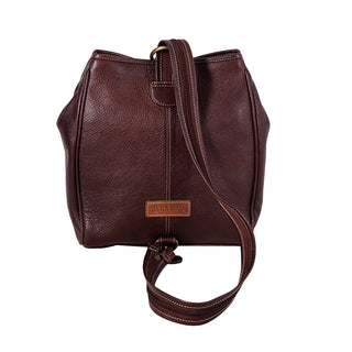 Myra Mountain Trail Convertible Crossbody Bag – Turquoise Embossed Leather & Hairon Panel with Ring Accent, Myra USA - A Blissfully Beautiful Boutique
