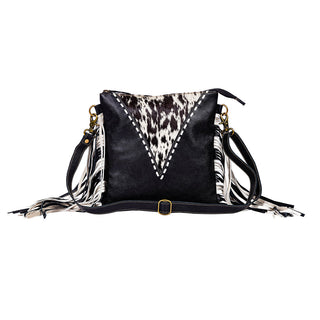 Myra Chilton Draw Hairon Concealed Carry Bag – Stylish Cowhide & Leather Crossbody with Adjustable Leather Strap, Myra USA - A Blissfully Beautiful Boutique