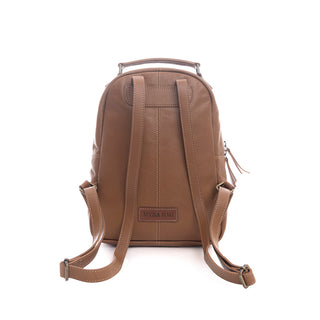 Myra Steer Creek Hairon Backpack for Women – Handtooled Leather, Cowhide Front Pocket, Rustic Western Charm, Myra USA - A Blissfully Beautiful Boutique
