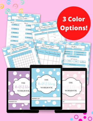 The Health & Fitness Digital Workbook, Jessica Autumn - A Blissfully Beautiful Boutique