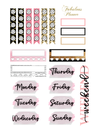 Girl Boss Stickers - 4 Sheets