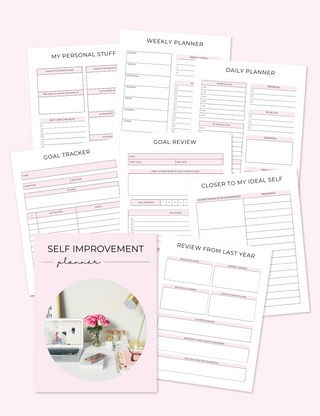 Self Improvement Planner, Jessica Autumn - A Blissfully Beautiful Boutique