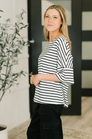 Something I Threw Together Boatneck Tee, Ave Shops - A Blissfully Beautiful Boutique