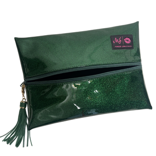 Stardust Emerald, Makeup Junkie Bags - A Blissfully Beautiful Boutique