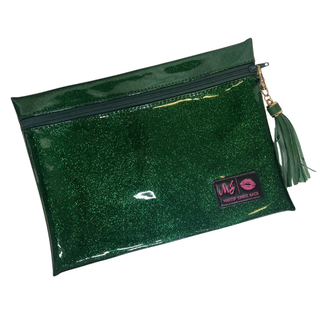 Stardust Emerald, Makeup Junkie Bags - A Blissfully Beautiful Boutique