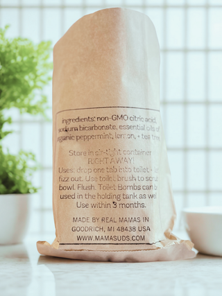 Toilet Bomb Cleaning Tabs, MamaSuds - A Blissfully Beautiful Boutique