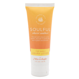 Soulful (sheer amber) | Top Shelf Lotion (3 Fl. Oz), MIXOLOGIE - A Blissfully Beautiful Boutique