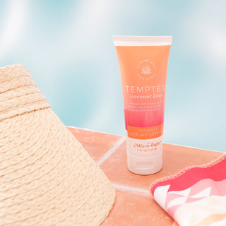 Tempted (coconut kiss) | Top Shelf Lotion (3 Fl. Oz), MIXOLOGIE - A Blissfully Beautiful Boutique