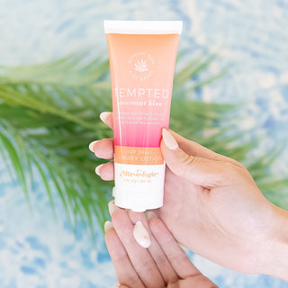 Tempted (coconut kiss) | Top Shelf Lotion (3 Fl. Oz), MIXOLOGIE - A Blissfully Beautiful Boutique