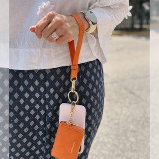 Clip & Go Strap w/Pouch Brushed Vegan Leather, SaveTheGirls - A Blissfully Beautiful Boutique