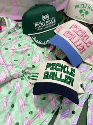 Pickleball - Short Pajama Set, KenzKustomz - A Blissfully Beautiful Boutique