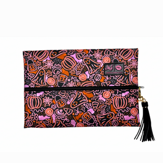 Trick or Treat Doodle, Makeup Junkie Bags - A Blissfully Beautiful Boutique