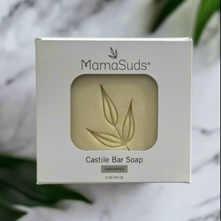 Unscented Castile Bar Soap, MamaSuds - A Blissfully Beautiful Boutique