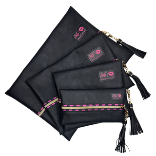 Pretty in Plaid, Makeup Junkie Bags - A Blissfully Beautiful Boutique