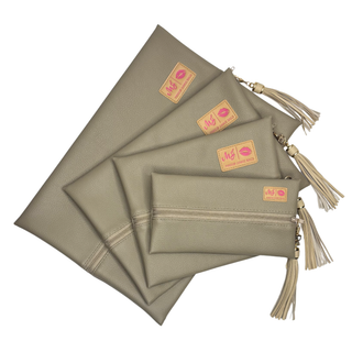 Taupe Notch, Makeup Junkie Bags - A Blissfully Beautiful Boutique