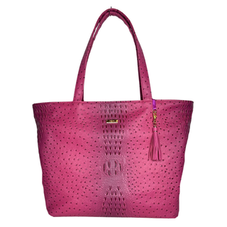 MJ Luxe Dune Fuchsia Tote, Makeup Junkie Bags - A Blissfully Beautiful Boutique