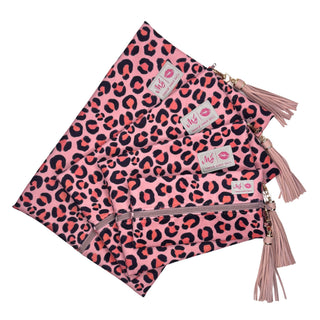 Coral Leopard, Makeup Junkie Bags - A Blissfully Beautiful Boutique