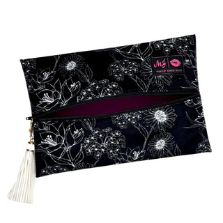 Midnight Blossom, Makeup Junkie Bags - A Blissfully Beautiful Boutique