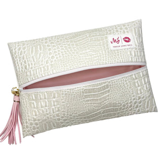 Shade of Pearl, Makeup Junkie Bags - A Blissfully Beautiful Boutique