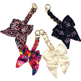 MJ Luxe Bow Charm, Makeup Junkie Bags - A Blissfully Beautiful Boutique
