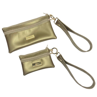 Demi- Bronze - Please allow 10 business days for your order to ship, Makeup Junkie Bags - A Blissfully Beautiful Boutique