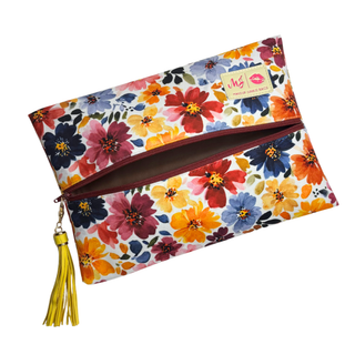 Sangria Bloom, Makeup Junkie Bags - A Blissfully Beautiful Boutique