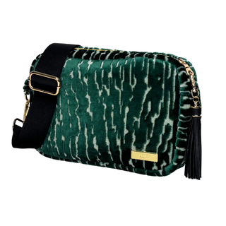 MJ Luxe Emerald Darling Uptown, Makeup Junkie Bags - A Blissfully Beautiful Boutique