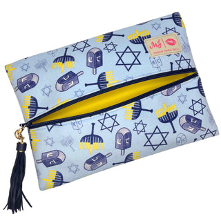Frosted Dreidel, Makeup Junkie Bags - A Blissfully Beautiful Boutique