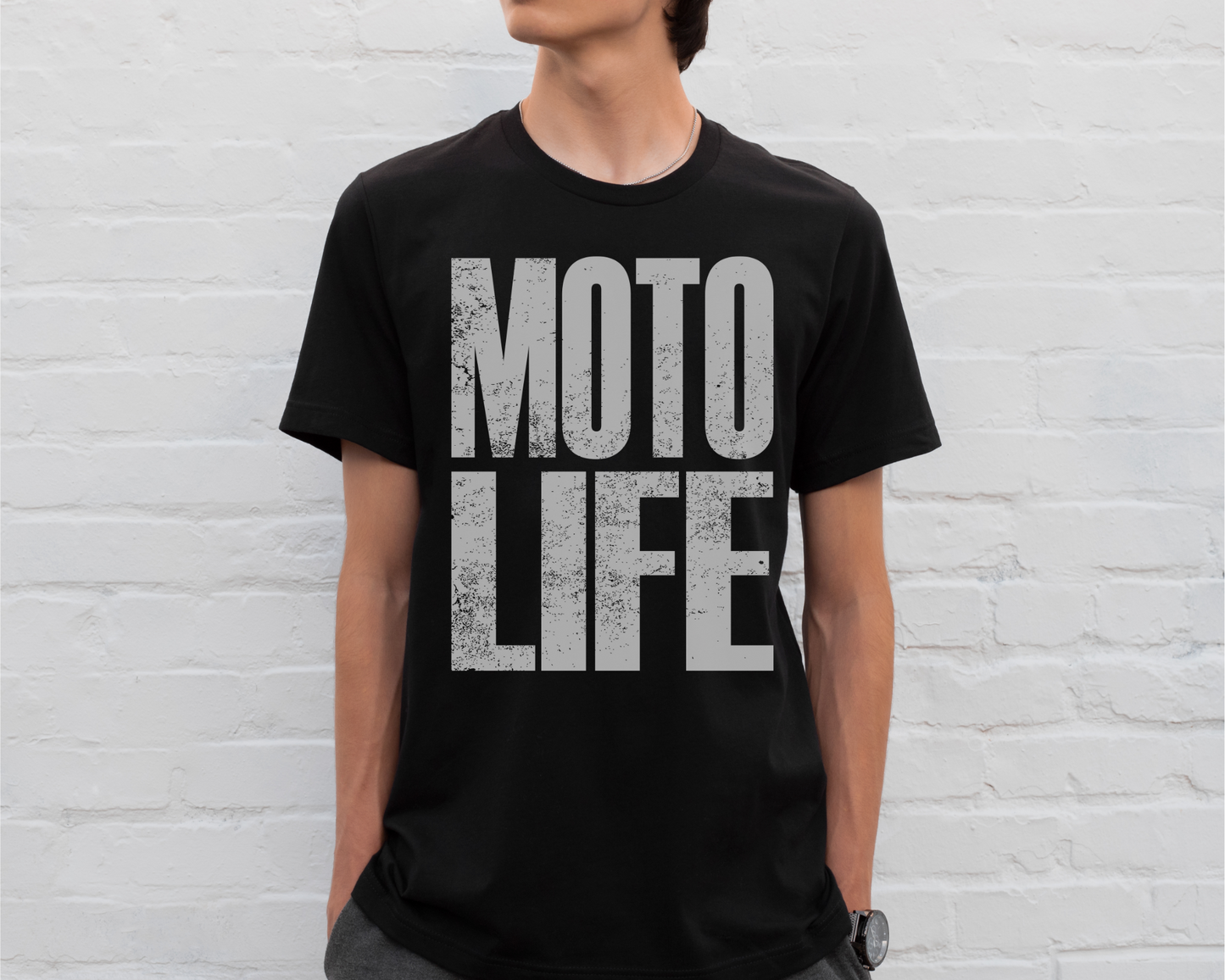 Moto Life  graphic TEE