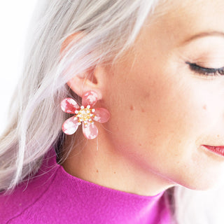 Melon Melrose Earrings