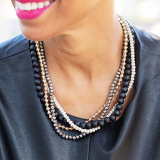 Black Hazel Necklace