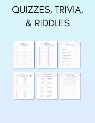 Baby Shower Games, Jessica Autumn - A Blissfully Beautiful Boutique