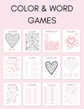 Valentine's Day Activity Pack, Jessica Autumn - A Blissfully Beautiful Boutique