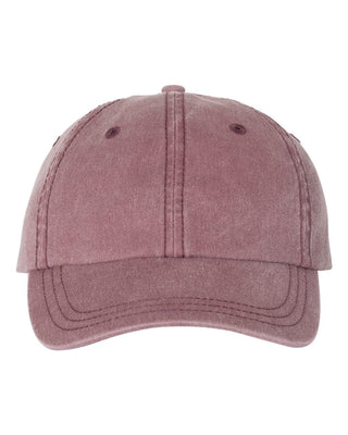 Embroidered Monogram Pigment-Dyed Twill Hat | Quick Ship, Merch Girls - A Blissfully Beautiful Boutique