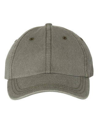 Embroidered Monogram Pigment-Dyed Twill Hat | Quick Ship, Merch Girls - A Blissfully Beautiful Boutique