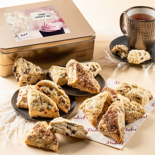 Artisan Scone Assortment Gift Tin, Dulcet Gift Baskets - A Blissfully Beautiful Boutique