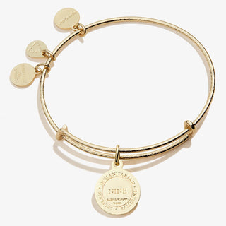 Number 9 Charm Bangle | Worldry, Kind, and Noble