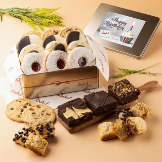 Party Confections Gift Tin, Dulcet Gift Baskets - A Blissfully Beautiful Boutique