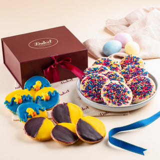 Easter Cookie Assortment Gift Box, Dulcet Gift Baskets - A Blissfully Beautiful Boutique