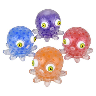 Pop Eye Squeeze Beads Octopus 3.5"