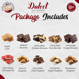 Gourmet Apple Cinnamon Wicker Basket, Dulcet Gift Baskets - A Blissfully Beautiful Boutique