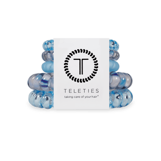 Blue Lagoon Mix Pack Hair Ties, TELETIES - A Blissfully Beautiful Boutique