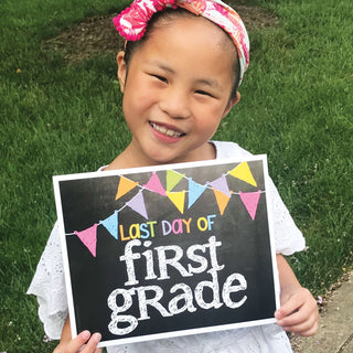 First & Last Day of School Signs + BONUS App Membership | Photo Prop Deck | 17 Grades | (4) Styles